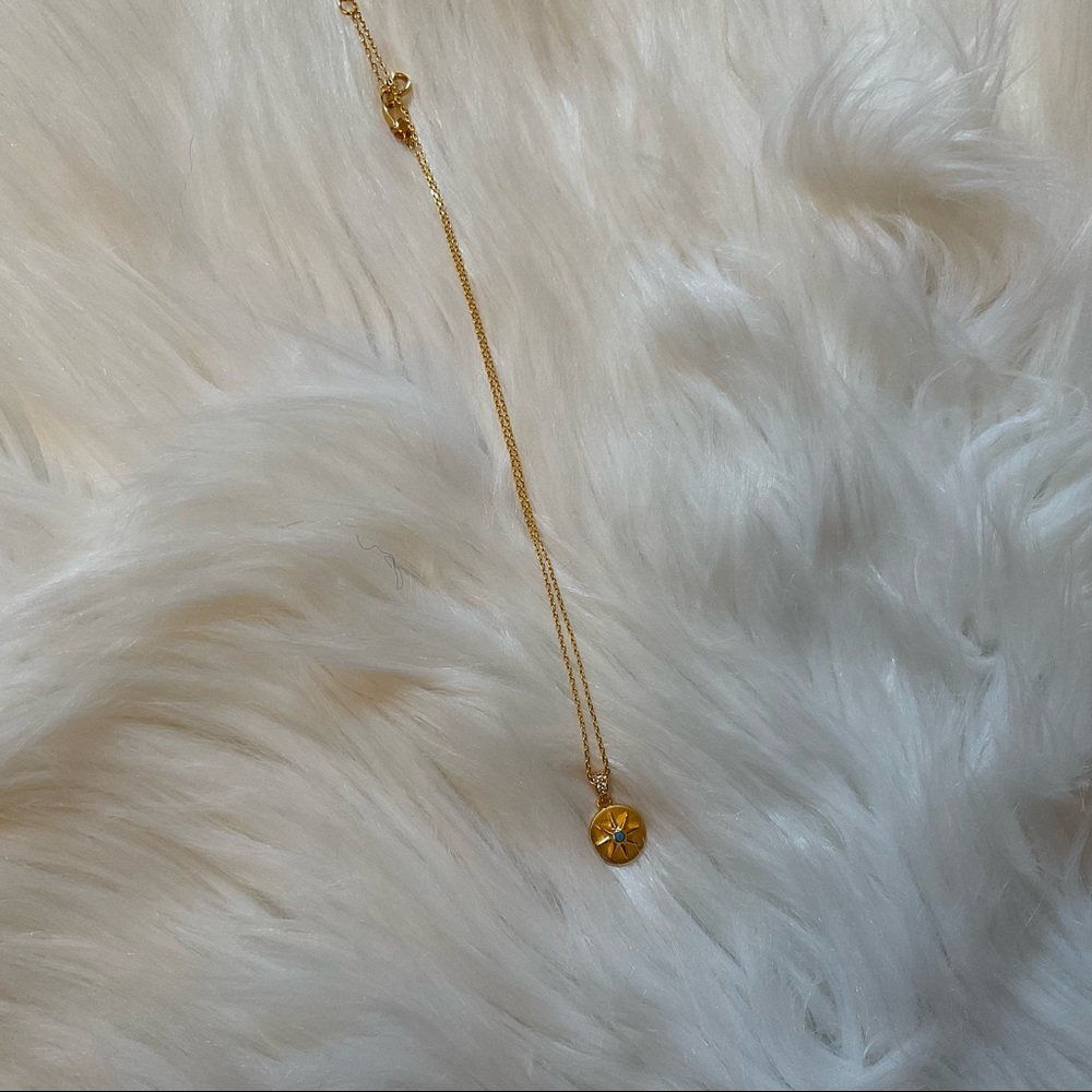 Kate Spade My Medallion Mini Pendant Necklace - NWT - Picture 7 of 12